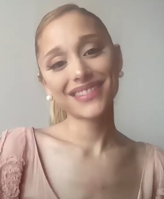 Ariana Grande in a 2024 interview still