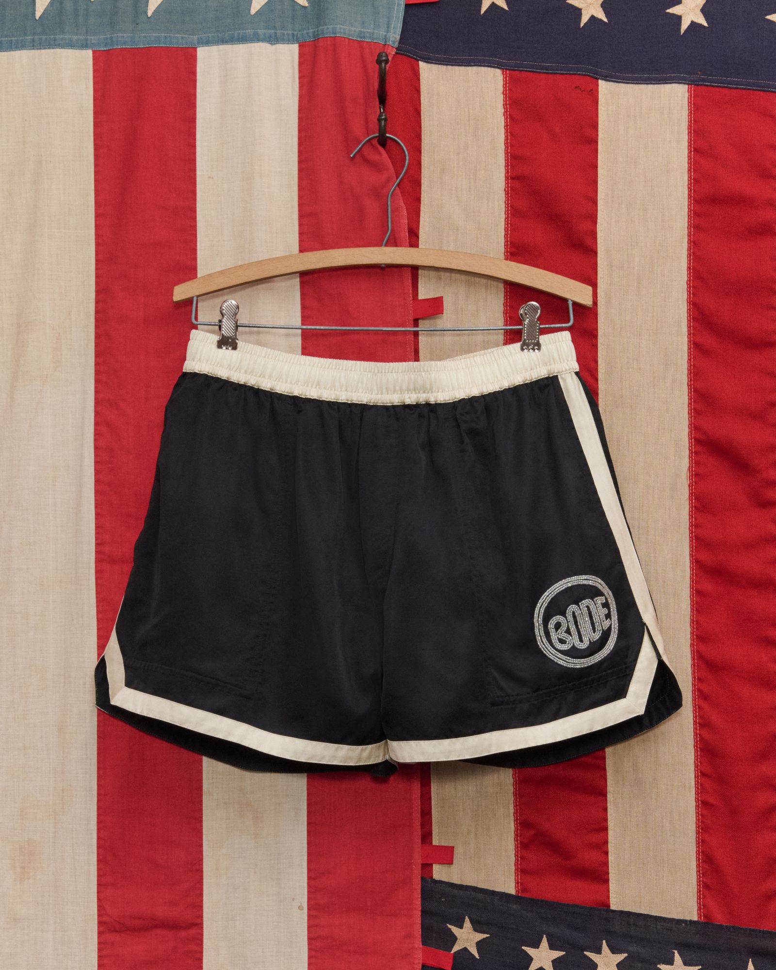 Image may contain Clothing Shorts and Skirt