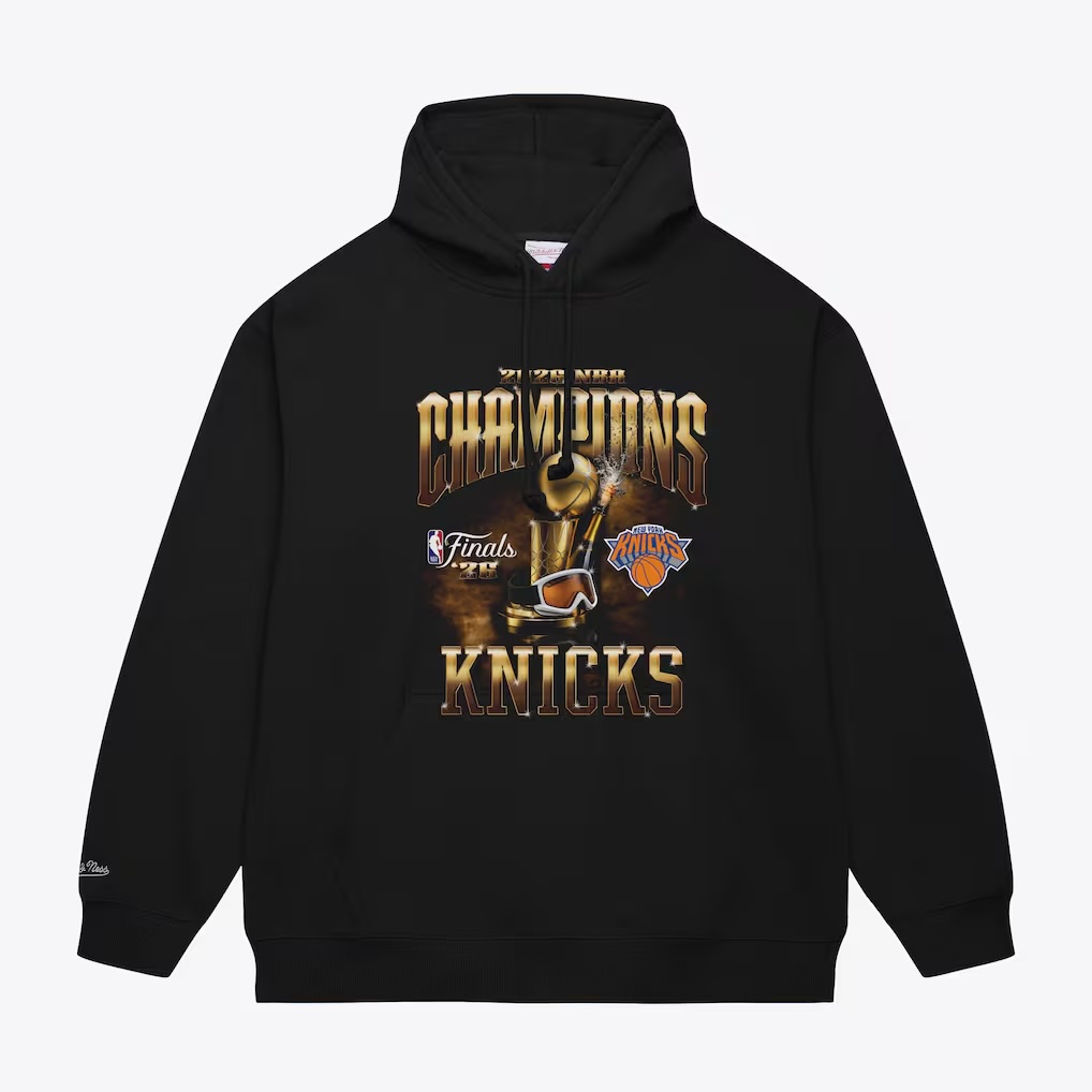 New York Knicks Mitchell & Ness 2026 NBA Finals Champions Hoodie