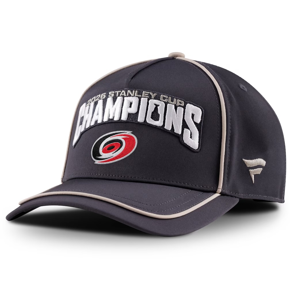 Carolina Hurricanes Fanatics 2026 Stanley Cup Champions Locker Room Structured Adjustable Hat
