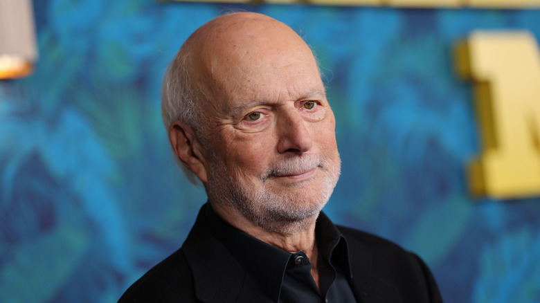 James Burrows smiling, close up