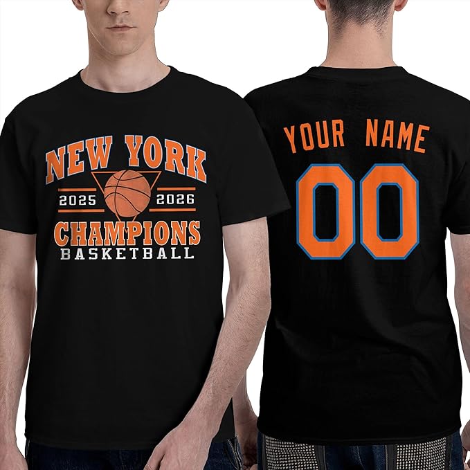 knicks customizable t-shirt
