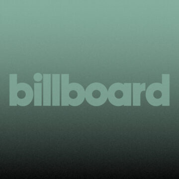 Billboard logo: the word 'billboard' in large teal letters across a green-to-dark gradient background.