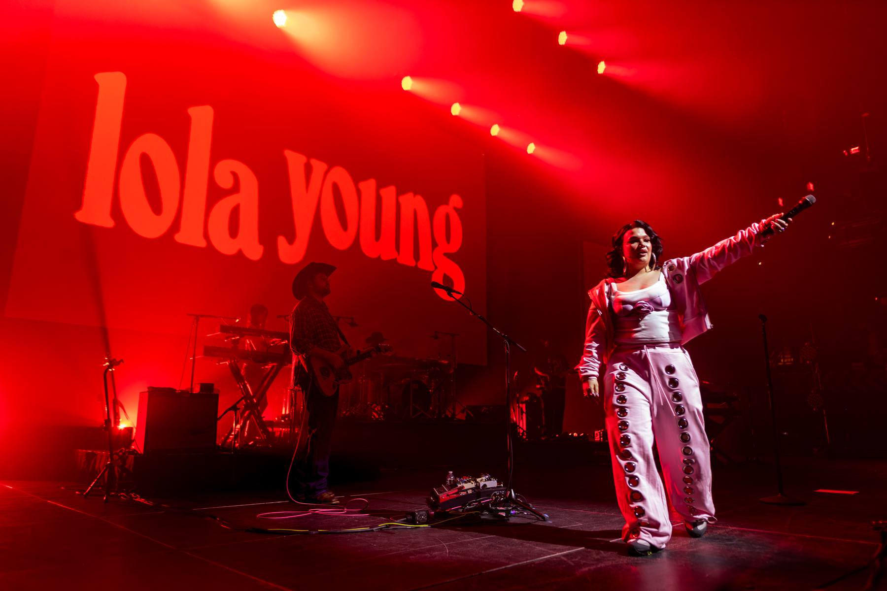 Lola Young at Rolling Stone's Future of Music Showcase: Lola Young Night held at ACL Live at the Moody Theater on March 12, 2026 in Austin, Texas. (Photo by Salihah Saadiq/Rolling Stone via Getty Images)