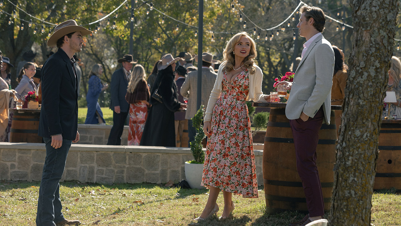 - ShowBiz.com (L-R): Finn Little as Carter and Natalie Alyn Lind as Oreana in season 1, episode 7, of Dutton Ranch