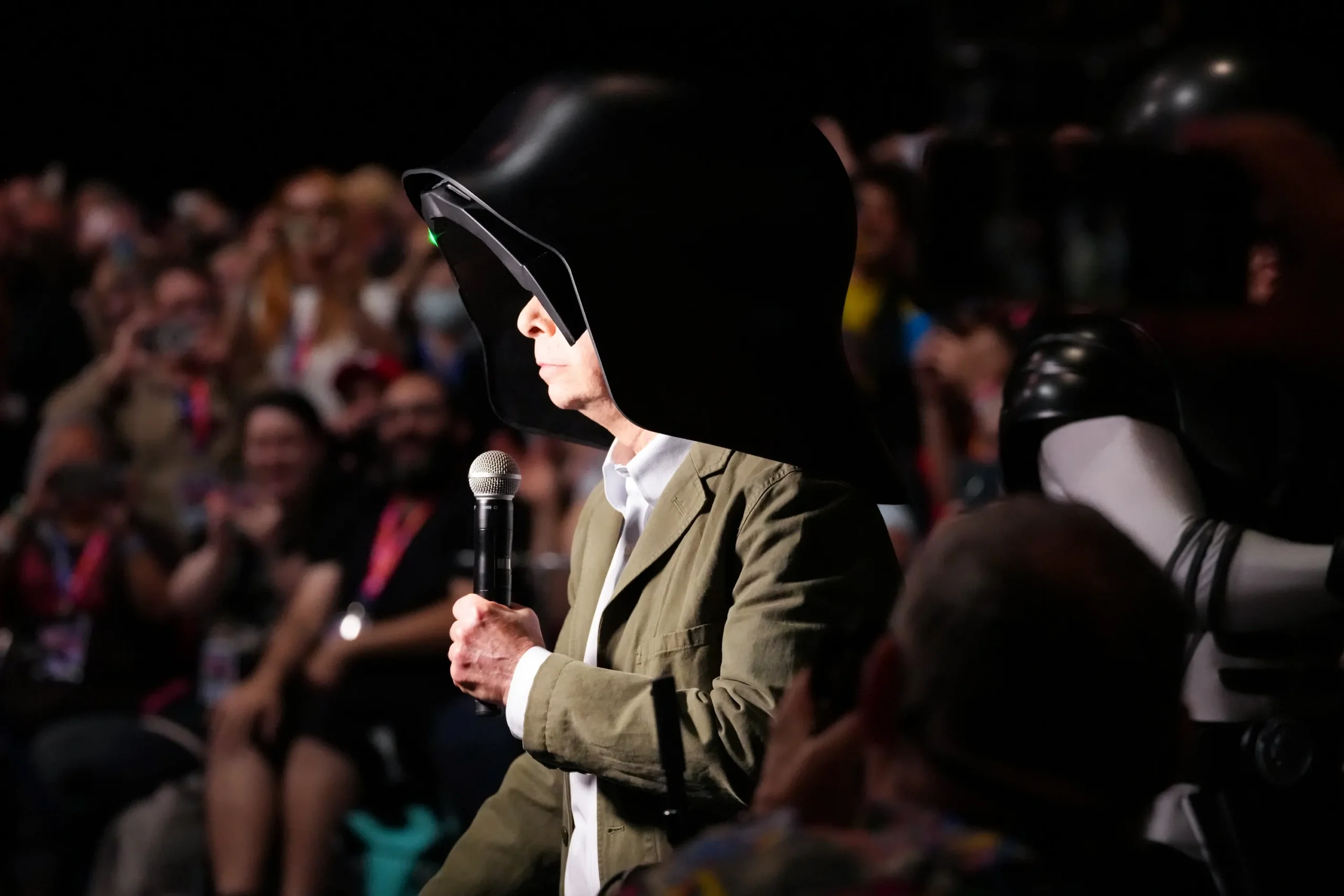 Rick Moranis at the "Spaceballs: The New One" panel at the 2026 Comic-Con International: San Diego held at the San Diego Convention Center on July 24, 2026 in San Diego, California