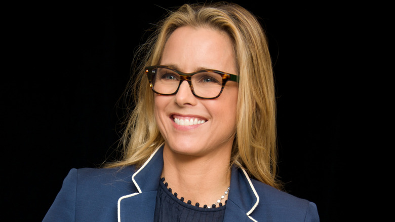 Tea Leoni at the "Madam Secretary" Press Conference at the Essex House on September 23, 2016