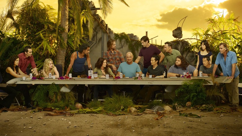 The cast of Lost in Season 6
