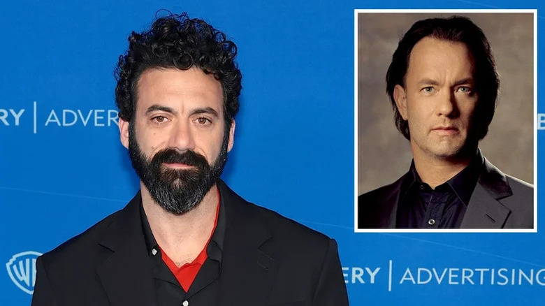 Morgan Spector and Tom Hanks