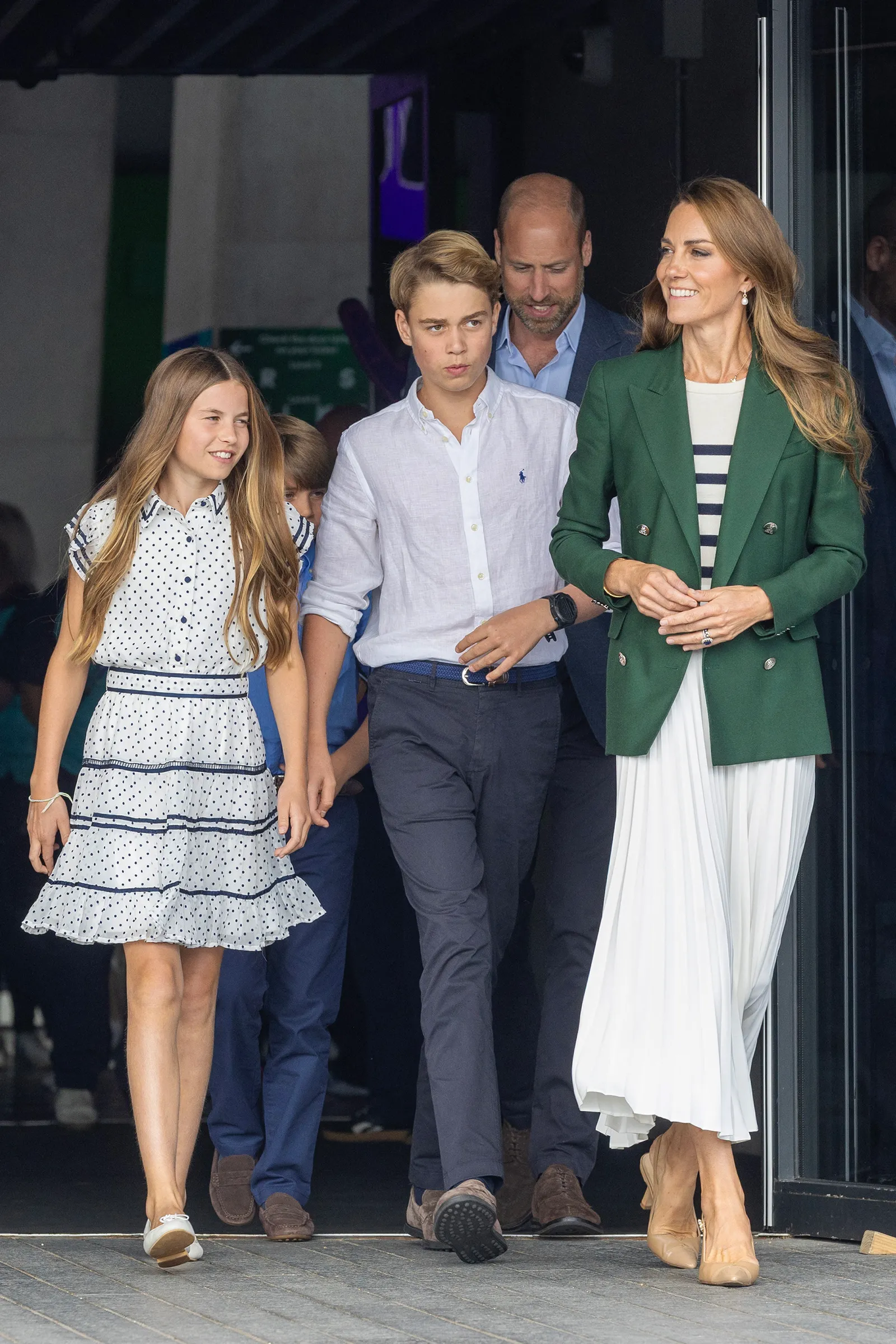Britain's Princess Charlotte of Wales Britain's Prince Louis of Wales Britain's Prince George of Wales Britain's Prince...