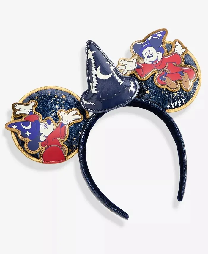 Disney x Macy's Sorcerer's Apprentice Mickey Ears Headband by Loungefly