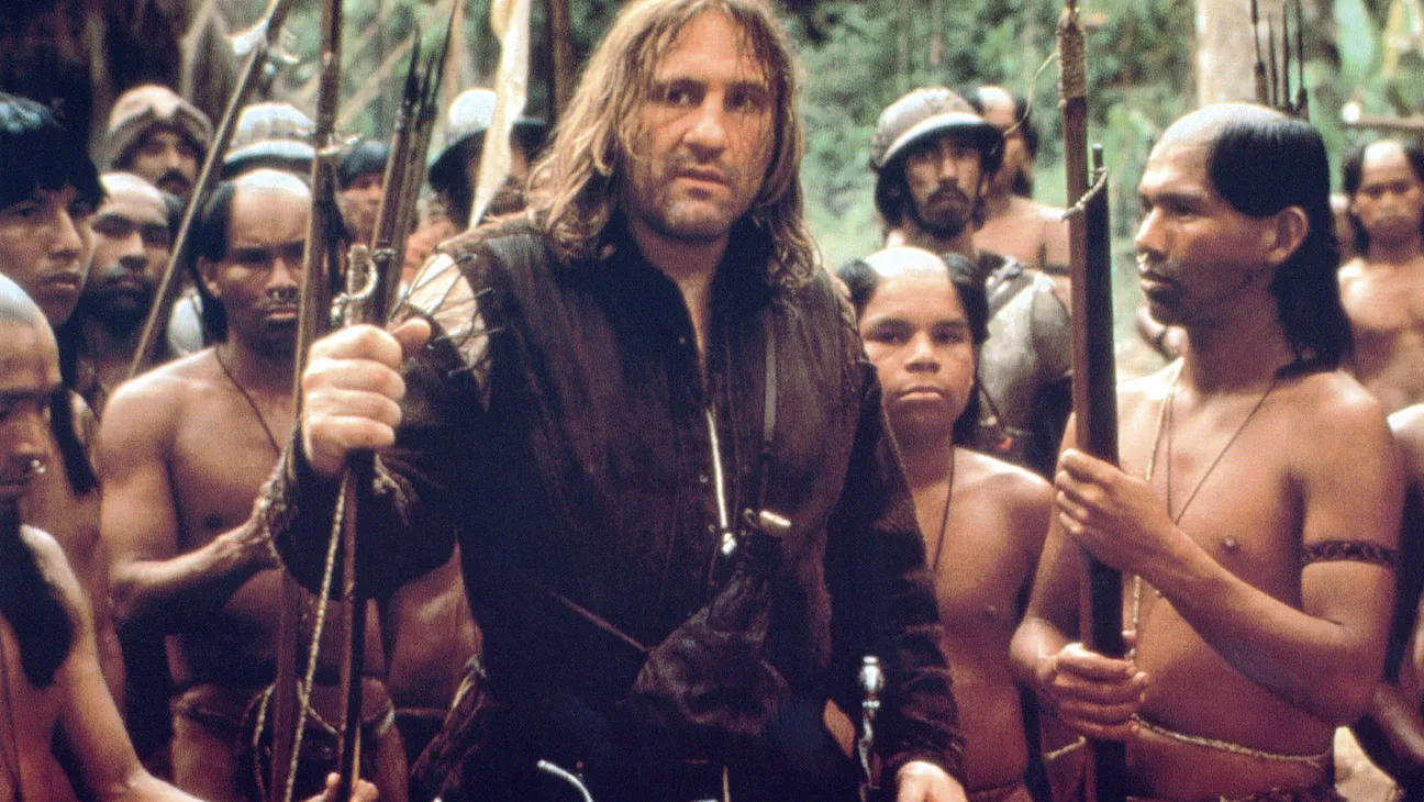 1492: Conquest of Paradise, Gerard Depardieu as Christopher Columbus (center), 1992