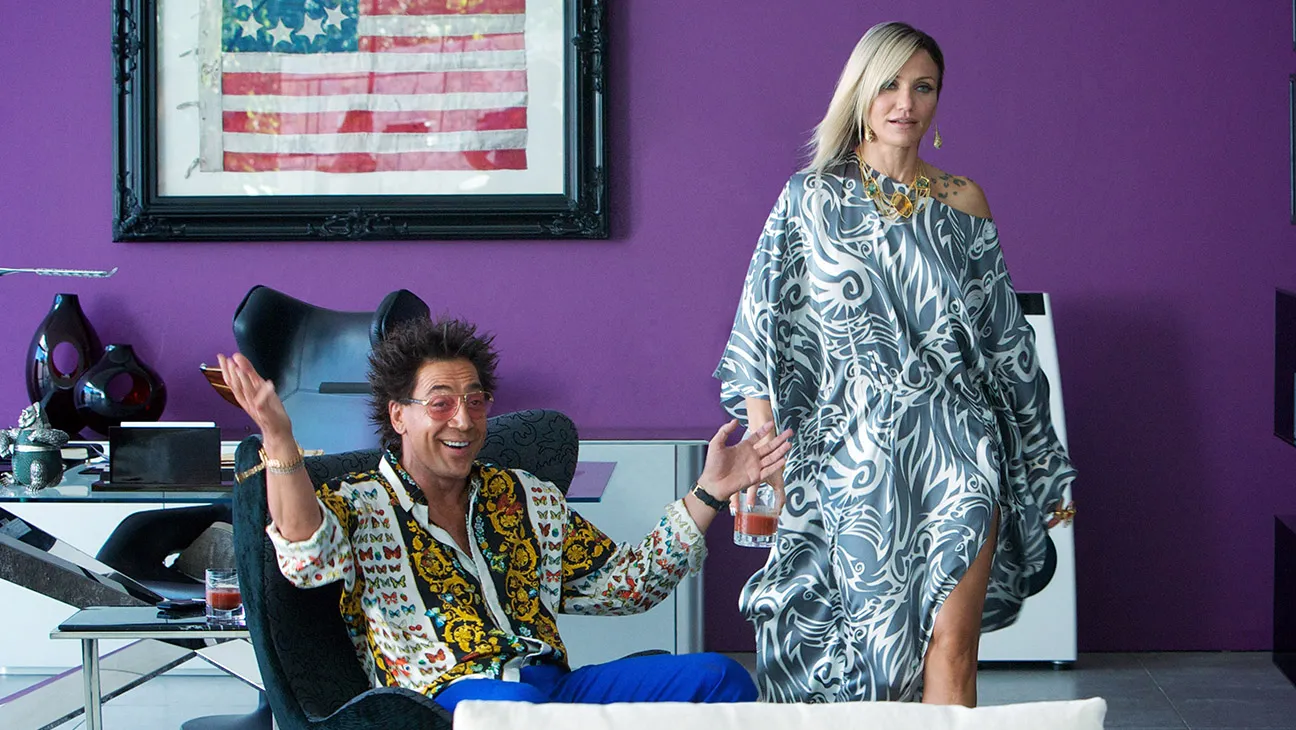 The Counselor, from left: Javier Bardem, Cameron Diaz, 2013.