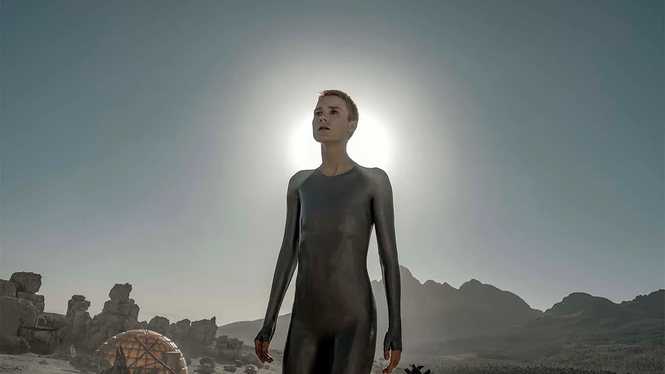 Amanda Collin in 'Raised by Wolves.'