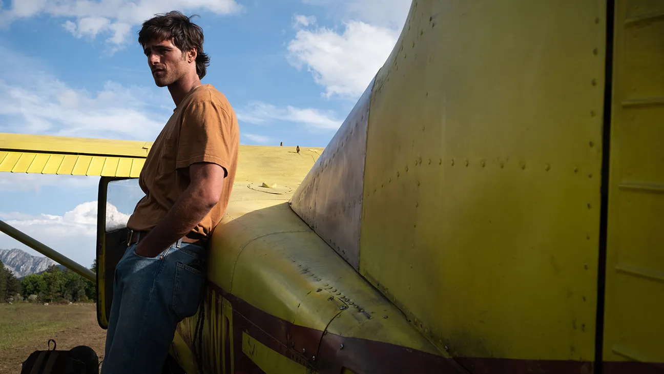 Jacob Elordi as Hig in 20th Century Studios' The Dog Stars.