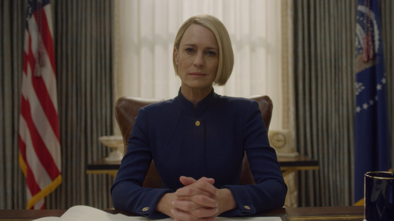 Claire Underwood in the White House in "House of Cards" (2013)