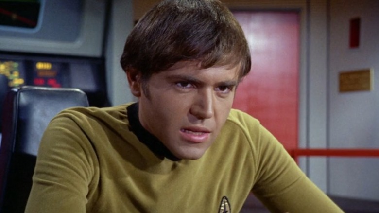 Pavel Chekov aboard the Enterprise in "Star Trek: The Original Series" (1966)