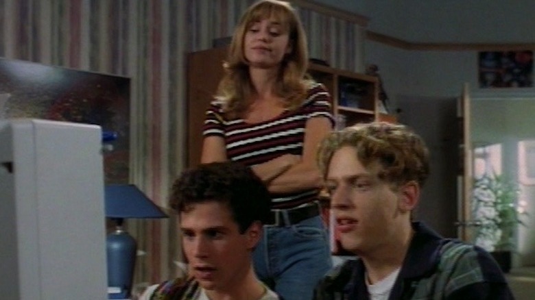 Lisa, Gary, and Wyatt in "Weird Science"